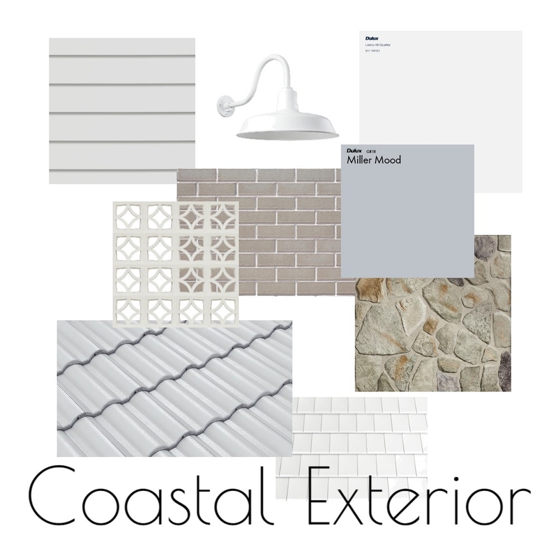 Coastal Exterior Mood Board by zmilburn on Style Sourcebook