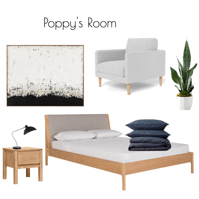 Poppy's Room Mood Board by Hargreaves Design on Style Sourcebook