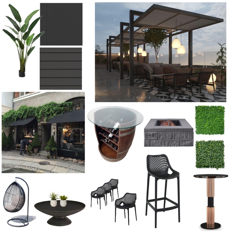 TASTE WHISKEY BAR OUTDOOR  AREA Mood Board by mutindi on Style Sourcebook