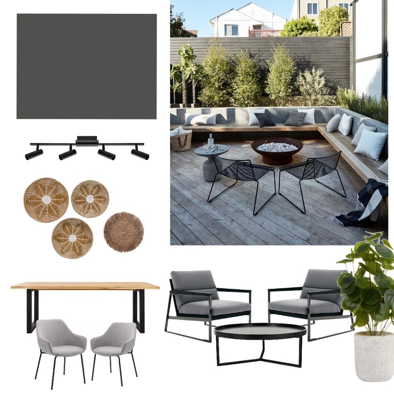Outdoor Area HM Mood Board by Romina Fretes on Style Sourcebook