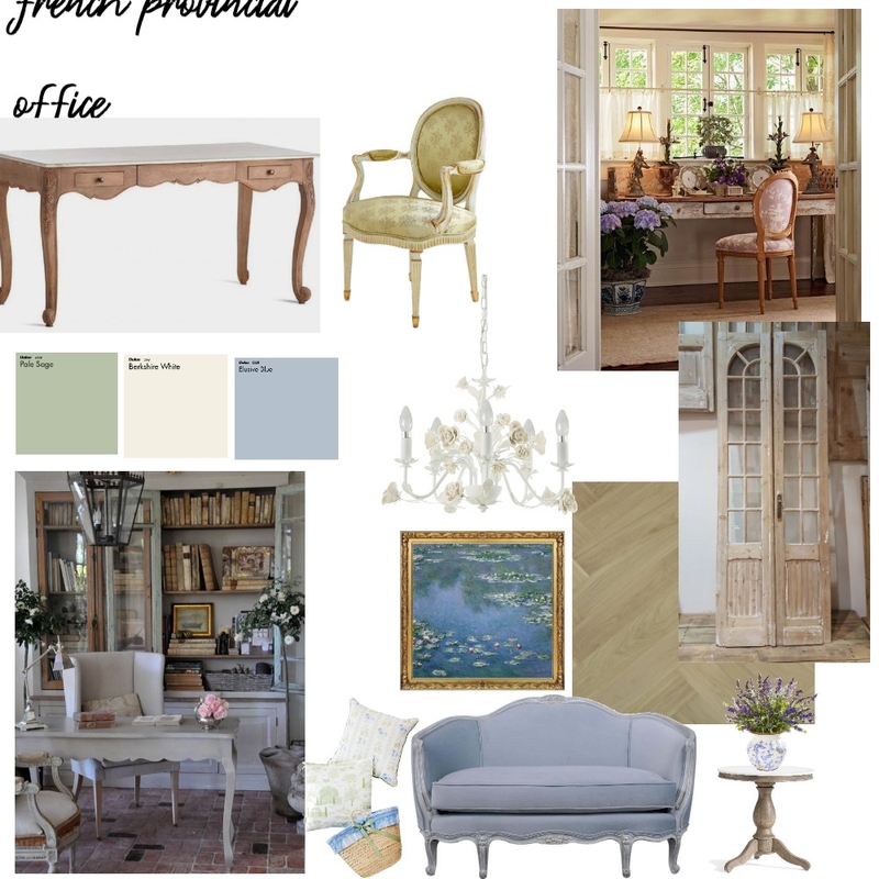 french provincial office Mood Board by jordanjoyrussell on Style Sourcebook