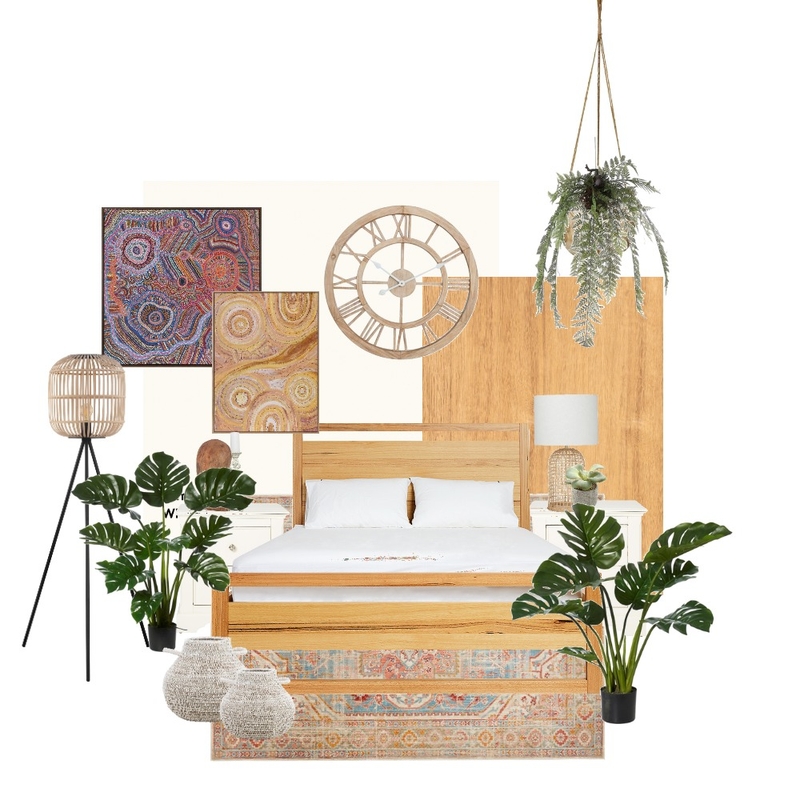 Boho Farmhouse Mood Board by angelickoi on Style Sourcebook