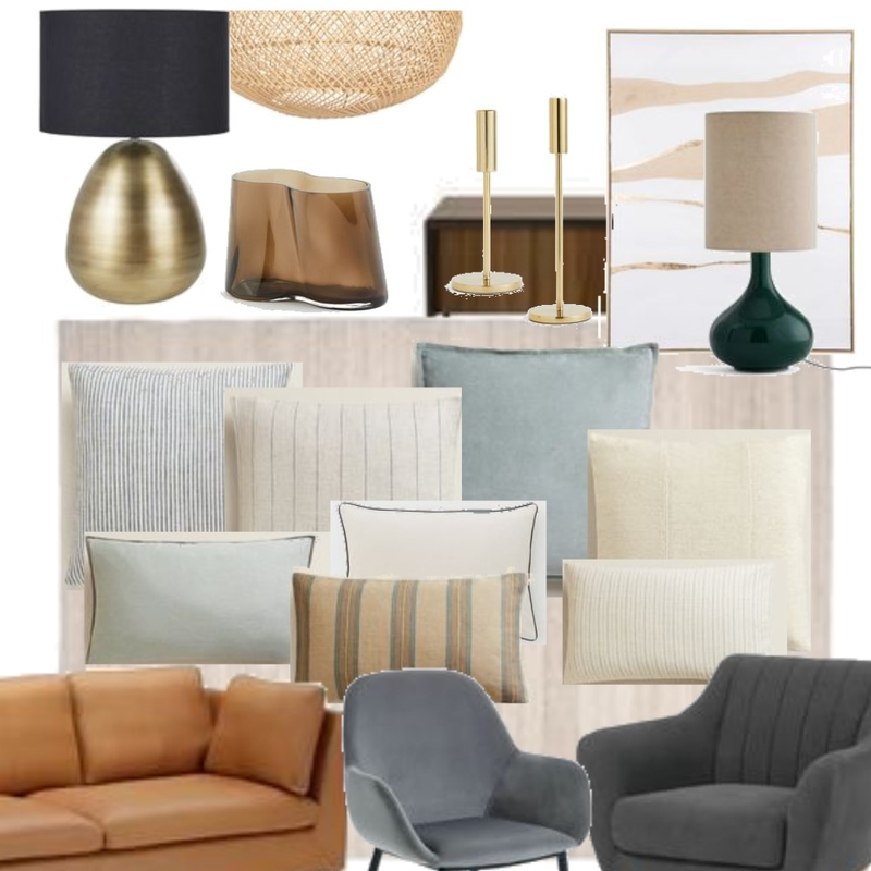 Pink House -living dining room colour board Mood Board by Atelier Cecilia Martin on Style Sourcebook