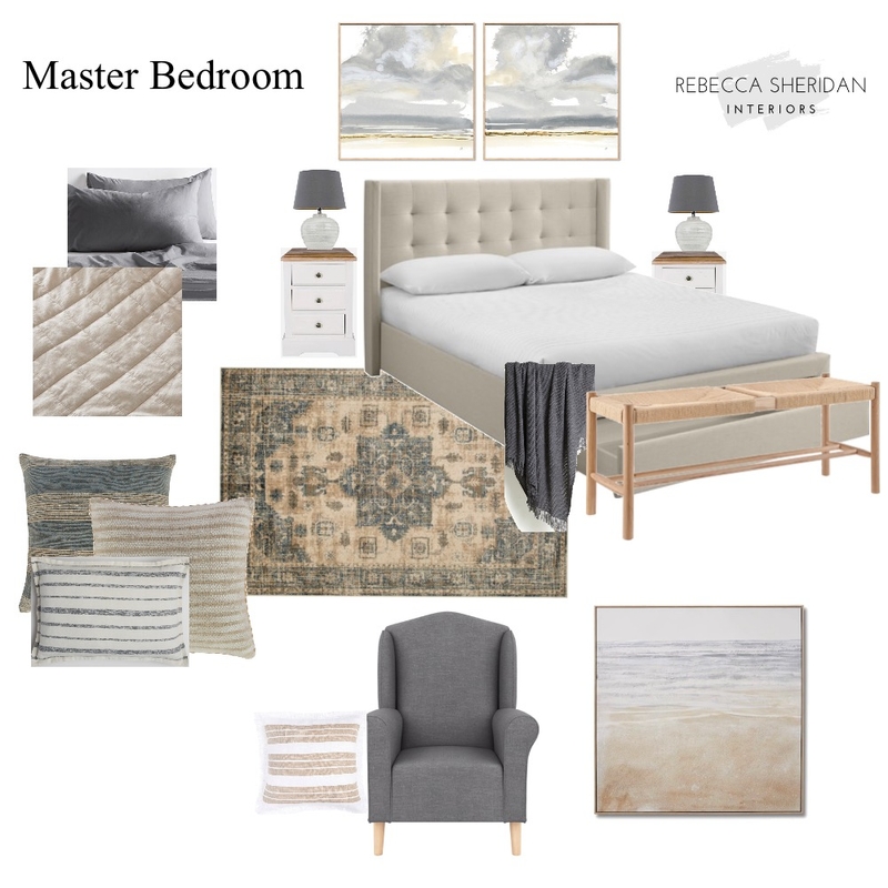 Hutchison Master Mood Board by Sheridan Interiors on Style Sourcebook