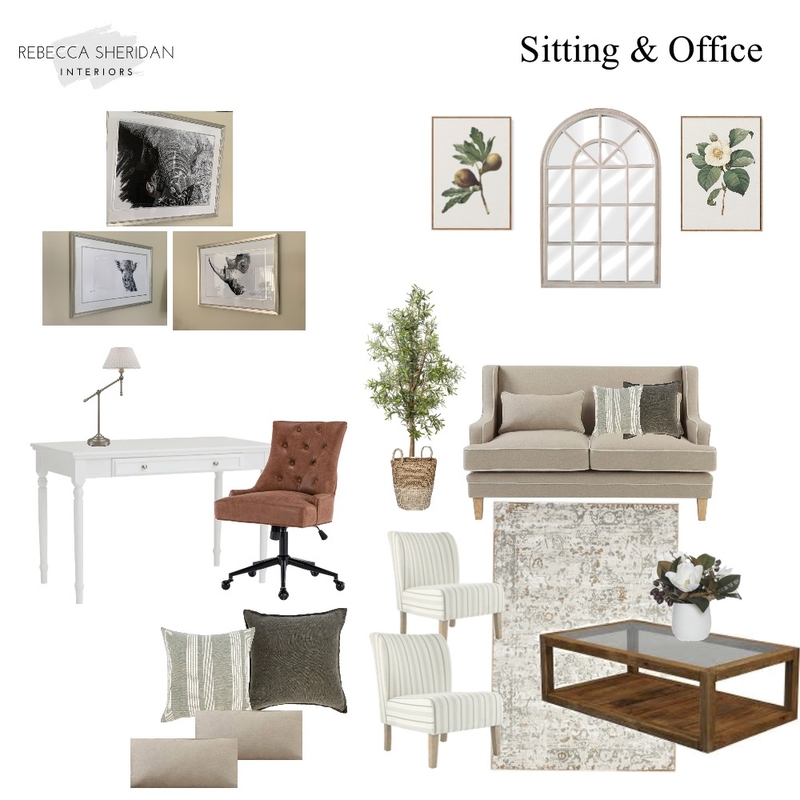 Hutchison Sitting & Office Mood Board by Sheridan Interiors on Style Sourcebook