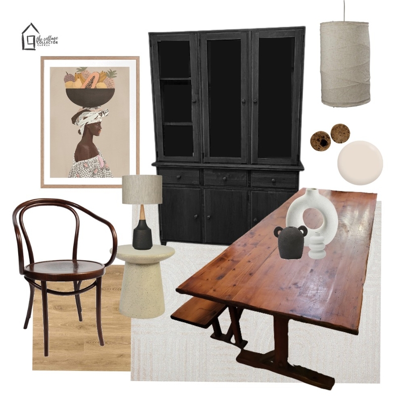 Burt Street Dining Room Mood Board by The Cottage Collector on Style Sourcebook