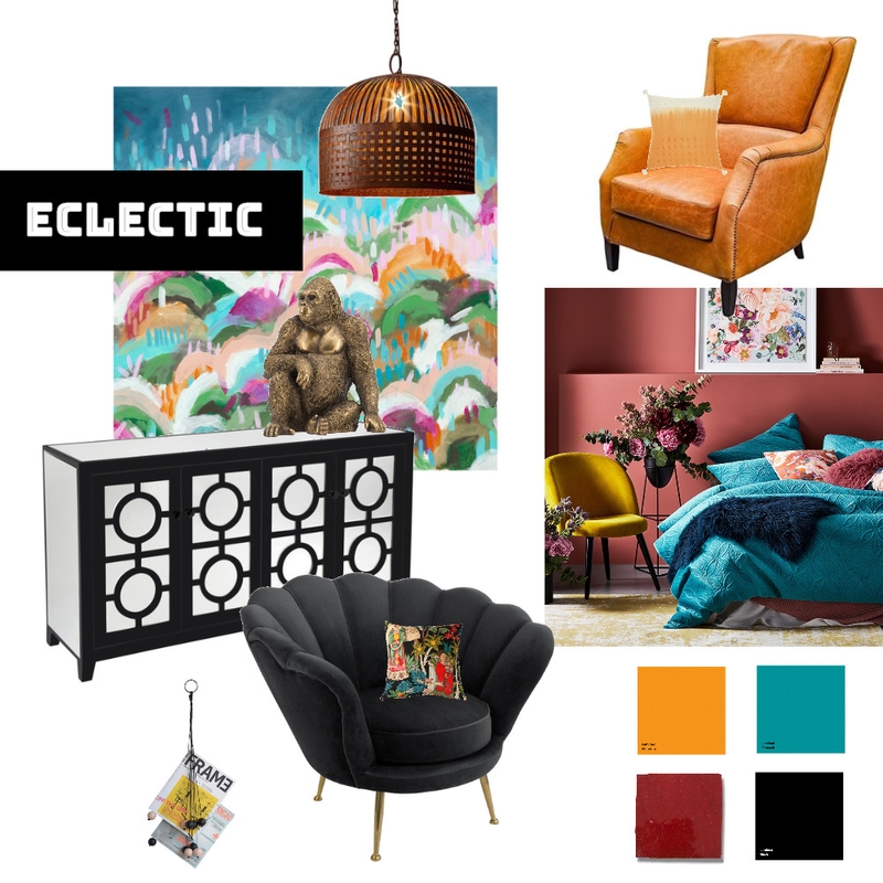 Eclectic Mood Board by Greenterior Design on Style Sourcebook