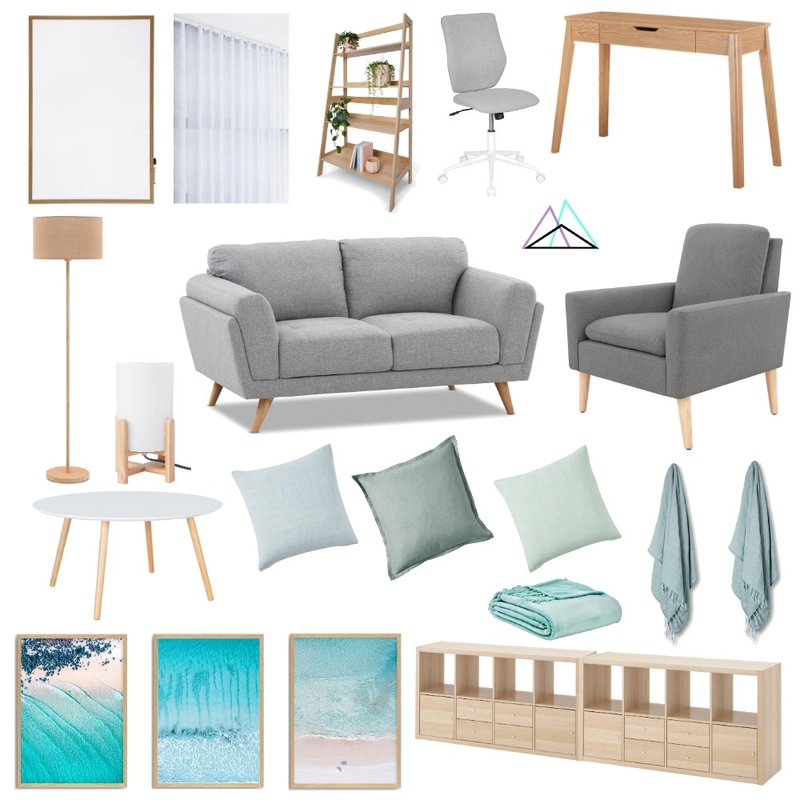 Kellie aqua room Mood Board by Invelope on Style Sourcebook