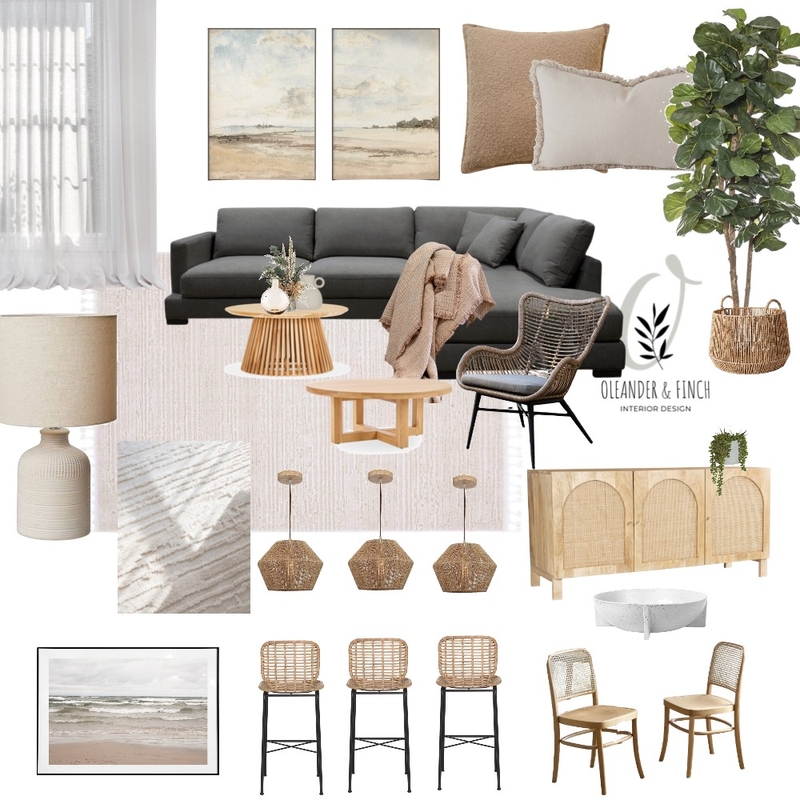 Tahlia Mood Board by Oleander & Finch Interiors on Style Sourcebook
