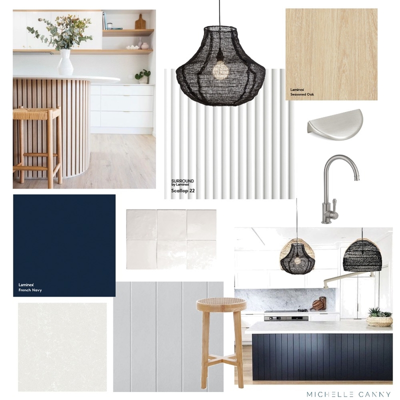 Draft Kitchen Design for Katie Mood Board by Michelle Canny Interiors on Style Sourcebook
