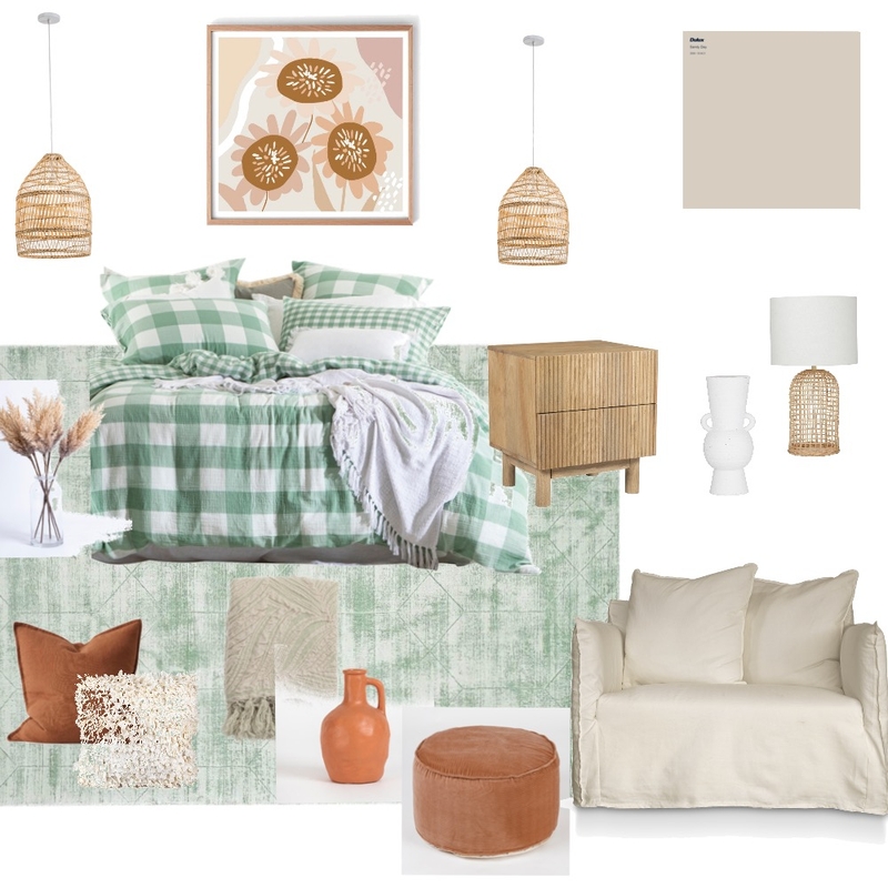 Dream Spring Bedroom Makeover Mood Board by Holmesby Interiors on Style Sourcebook
