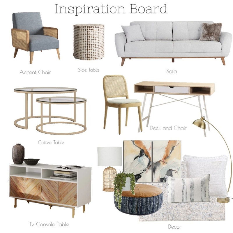 Project 1 Living Room Board Mood Board by Studio 44 Design Co. on Style Sourcebook