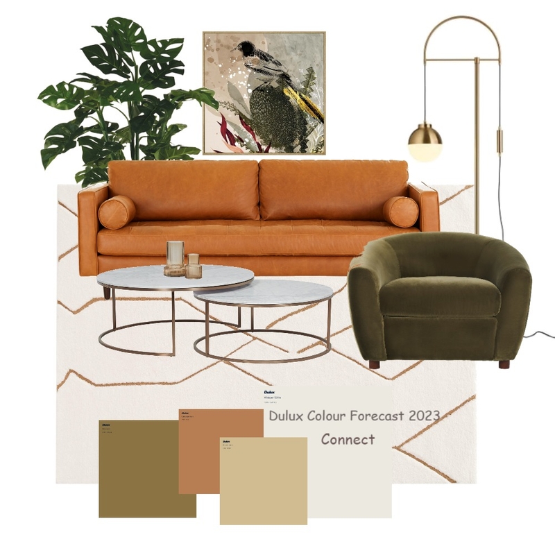 Living Room  - Dulux Connect Mood Board by VanessaMod on Style Sourcebook