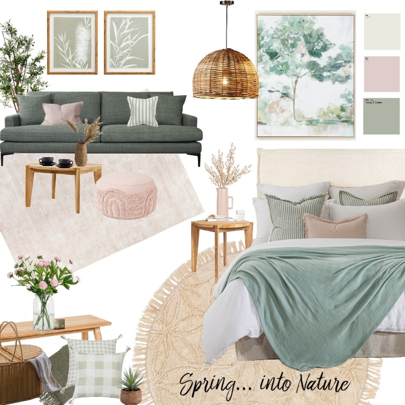Spring into Nature Mood Board by Lucey Lane Interiors on Style Sourcebook