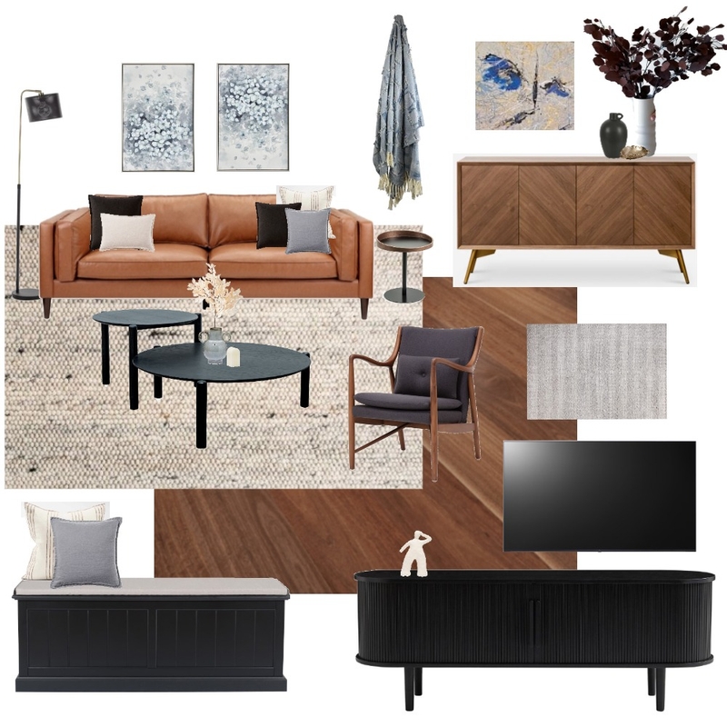 Jessi blue art option- option d -nf living rain petal Mood Board by C Inside Interior Design on Style Sourcebook