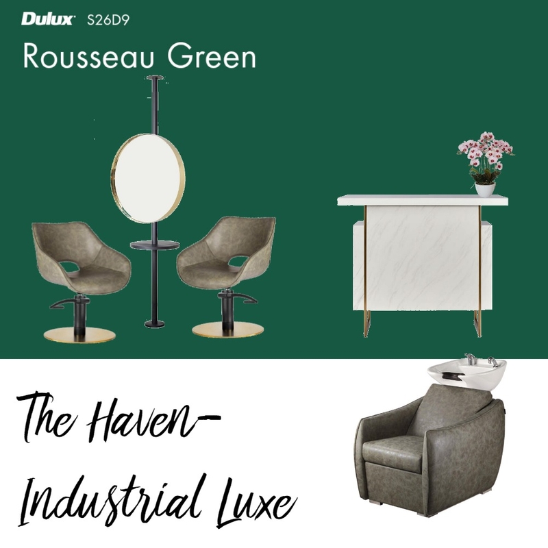 industrial luxe - the haven SAGE Mood Board by NSWS on Style Sourcebook