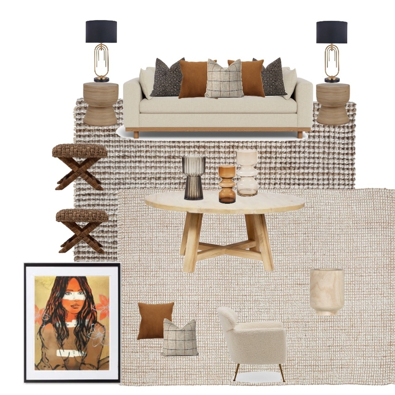 Imperial Ave lounge room opt 2 & 3 (different rugs) Mood Board by ONE CREATIVE on Style Sourcebook
