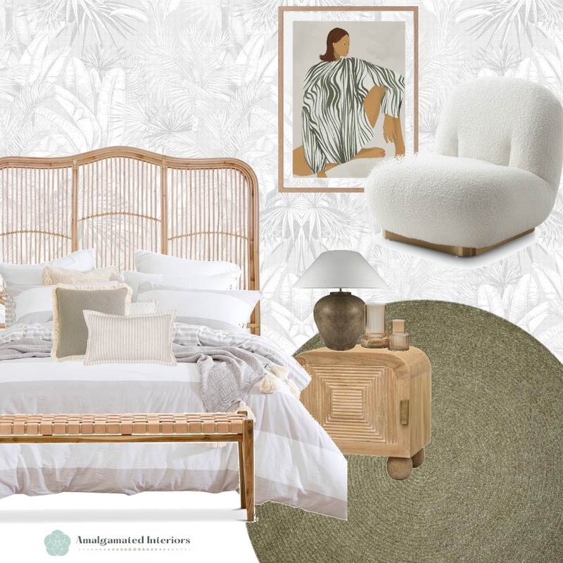 Spring Bedroom Makeover Mood Board by Amalgamated Interiors on Style Sourcebook