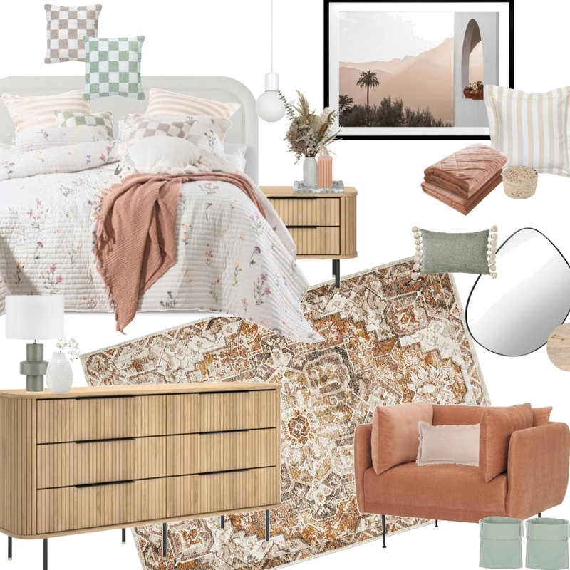 Sophie's Master Bedroom Sample Board Mood Board by AJ Lawson Designs on Style Sourcebook
