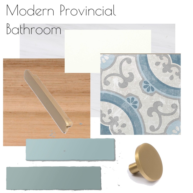 Modern Provincial Bathroom Mood Board by alexandra barlow on Style Sourcebook