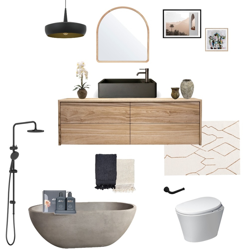 wc Mood Board by Lumière Decors on Style Sourcebook