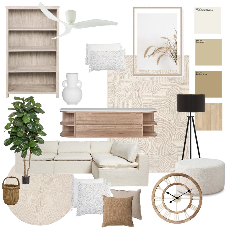 Living Room Mood Board by Lise Norman on Style Sourcebook