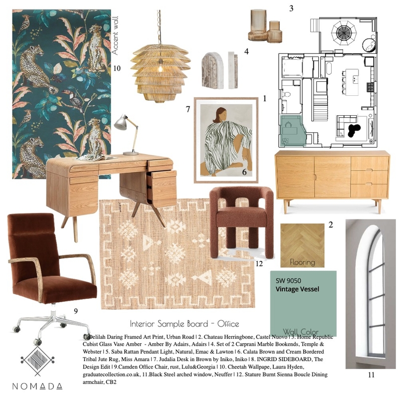 office floorplan Mood Board by nomada on Style Sourcebook