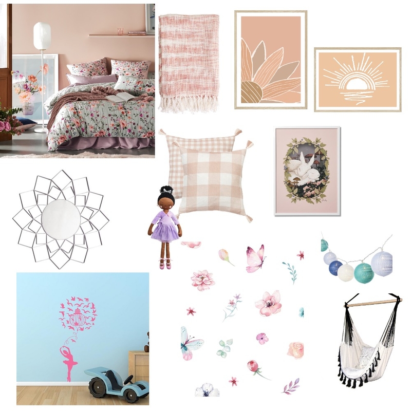 Elodie's ballerina bedroom Mood Board by Lisa Tatman on Style Sourcebook