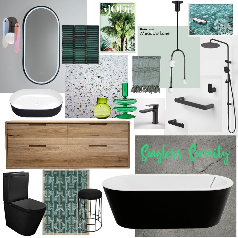 Seaglass Serenity Mood Board by Sarah P Simmons on Style Sourcebook