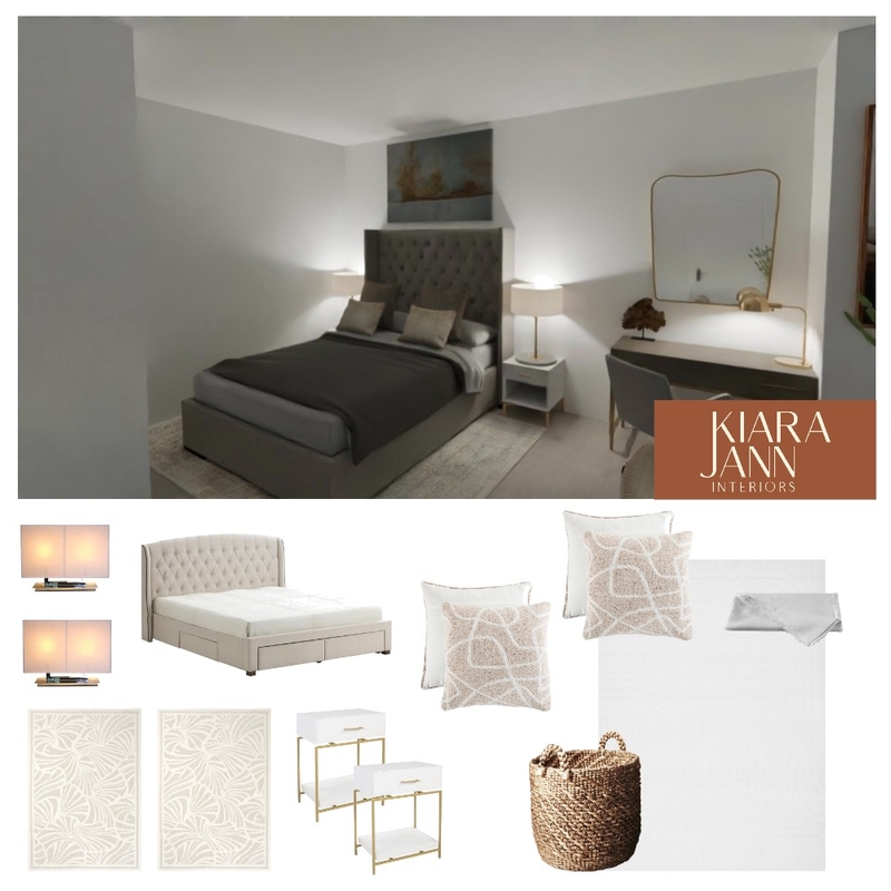 bedroom render Mood Board by kiarajanninteriors on Style Sourcebook