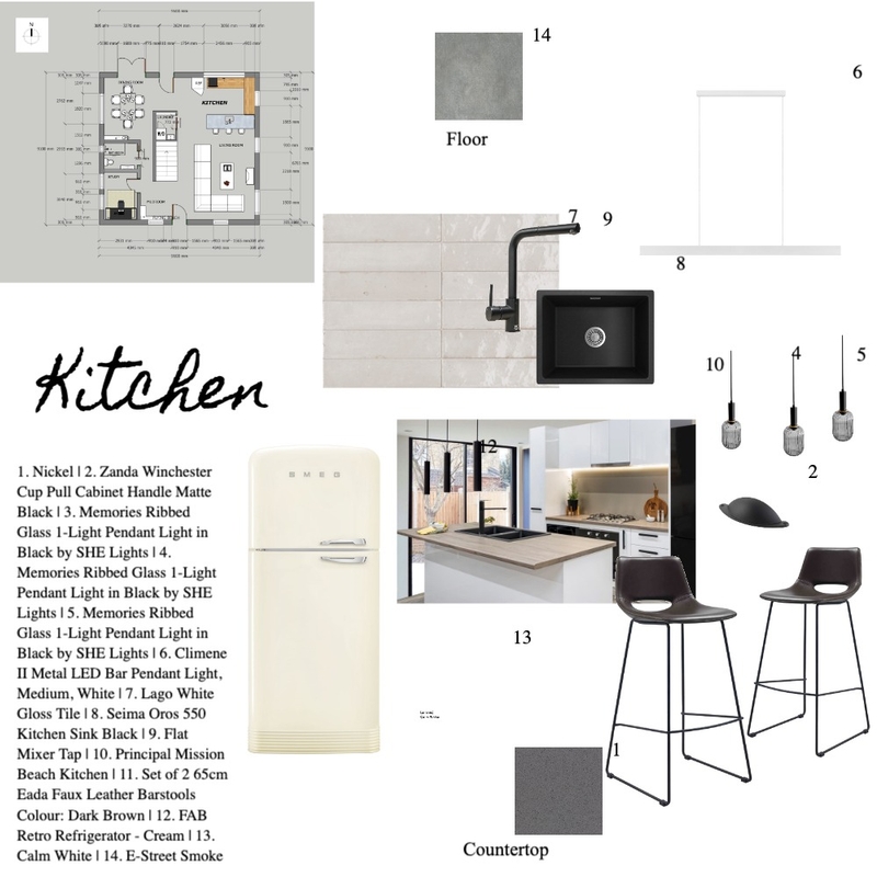 Assignment 9 Kitchen Mood Board by Delphin on Style Sourcebook