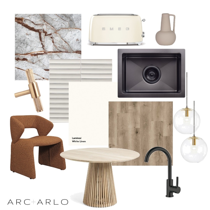 Modern Classic Kitchen Mood Board by Arc and Arlo on Style Sourcebook