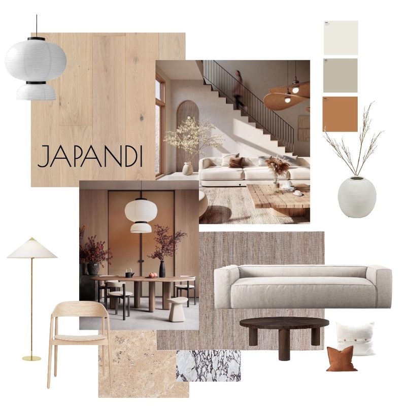 Japandi Mood Board by Alyssakjondal on Style Sourcebook