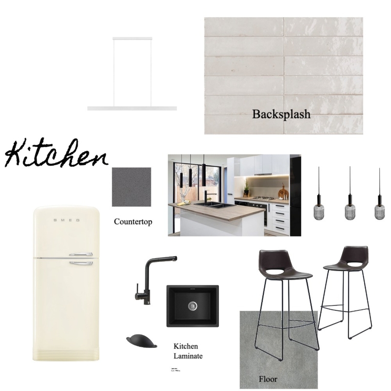 Assignment 9 Kitchen Final Mood Board by Delphin on Style Sourcebook