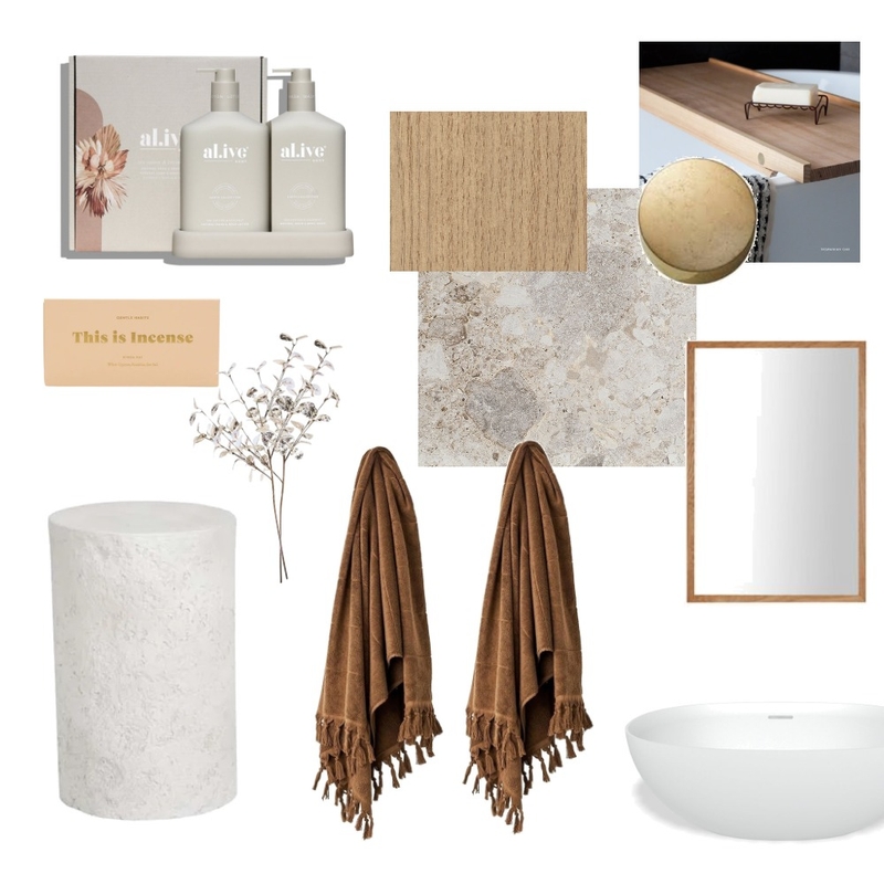 Ensuite Bathroom Mood Board by mulberry_manor on Style Sourcebook