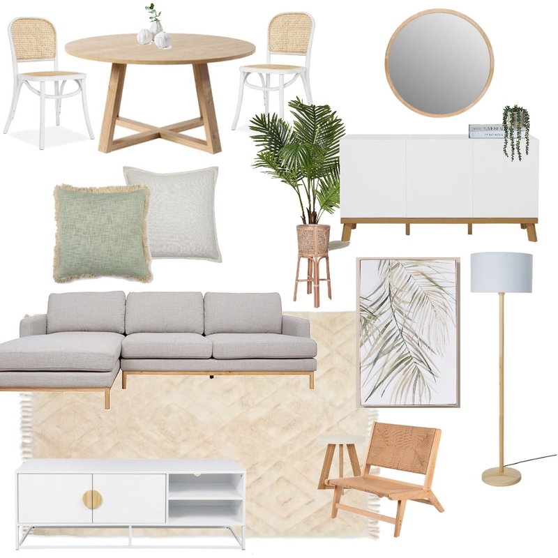 Coastal Living Dining Mood Board by Eliza Grace Interiors on Style Sourcebook