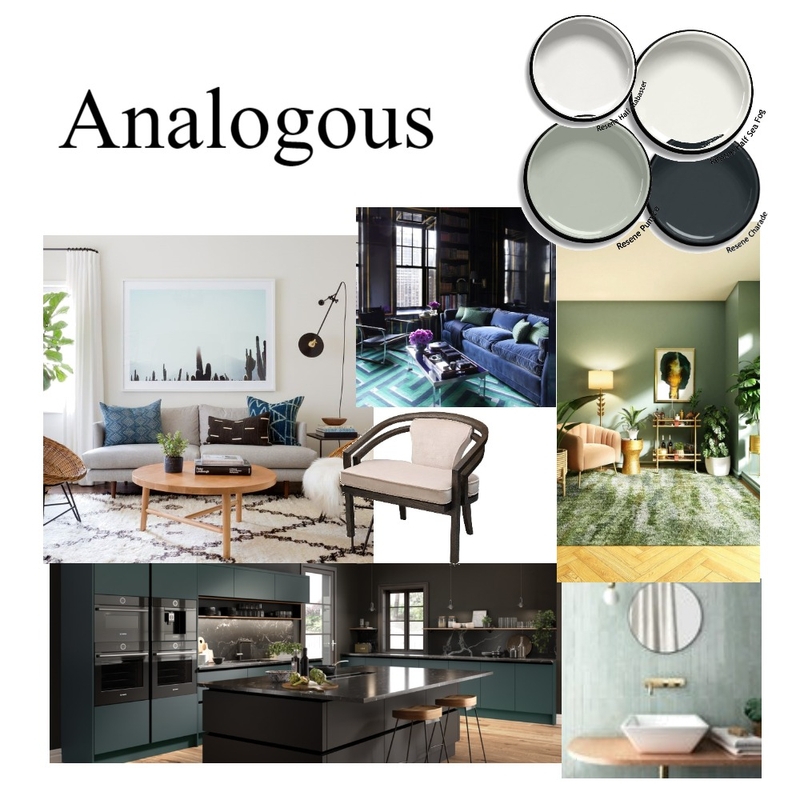 Analogous Mood Board by Desiree Freeman on Style Sourcebook