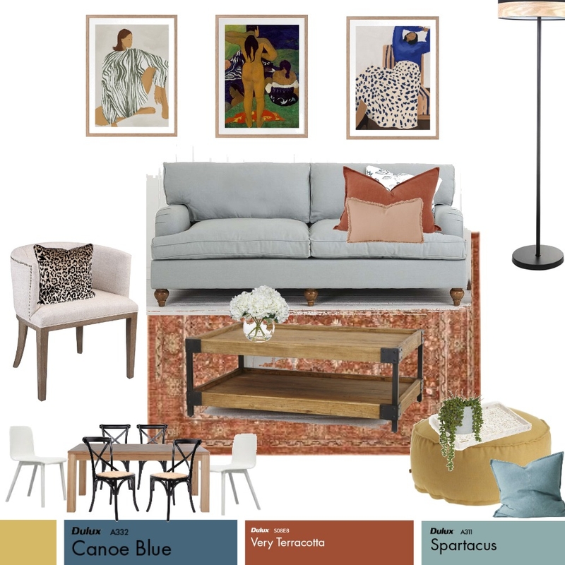 Contemporary Provincial Mood Board by Blu Interior Design on Style Sourcebook