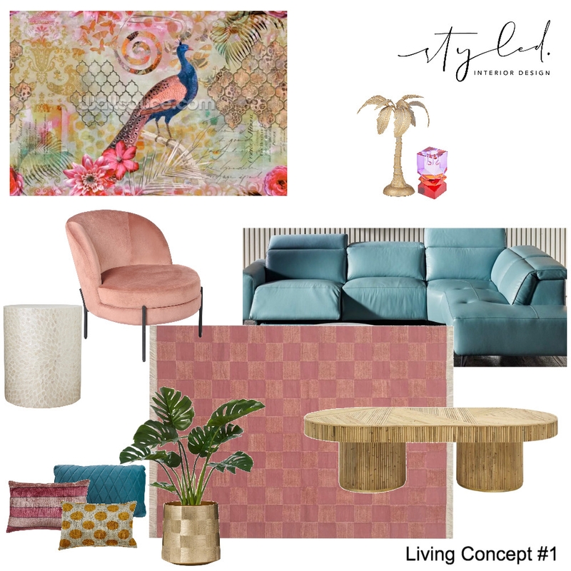 Leon Living #1 Mood Board by Styled Interior Design on Style Sourcebook