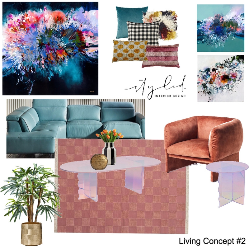 Leon Living #2 Mood Board by Styled Interior Design on Style Sourcebook