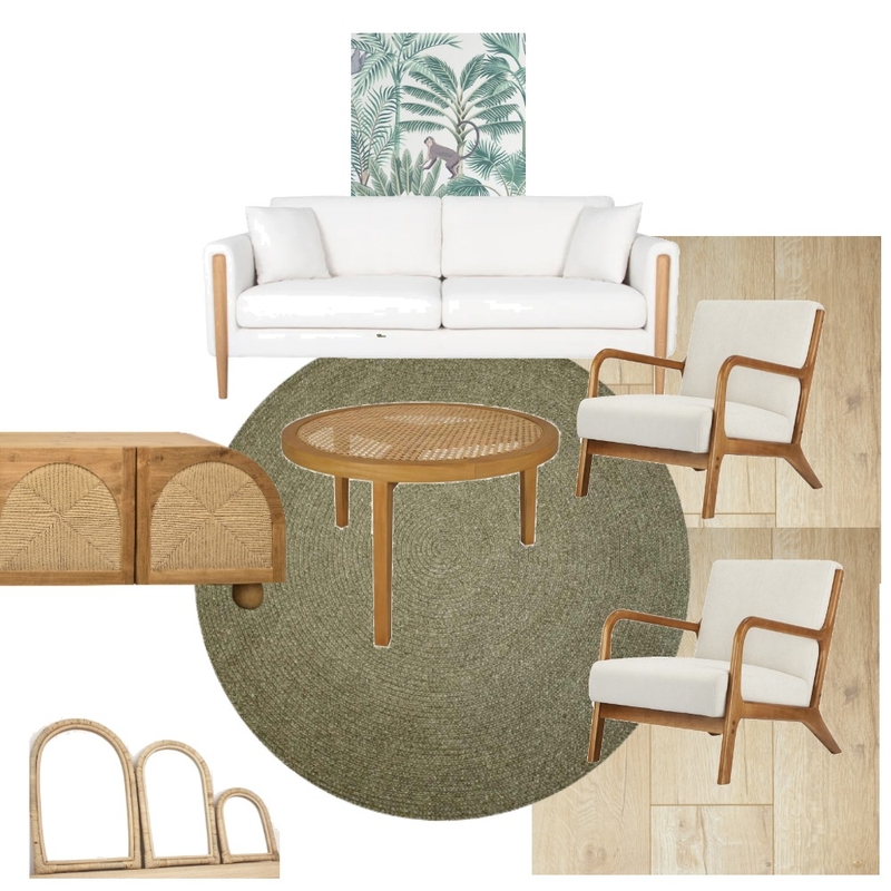 Mid-Century Neutrals Mood Board by Danielle Bang on Style Sourcebook