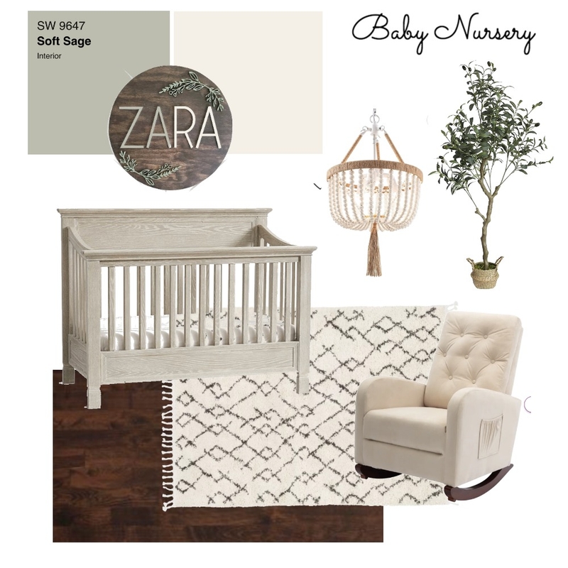 Baby Crocker Nursery Mood Board by Kassandra Debattista on Style Sourcebook