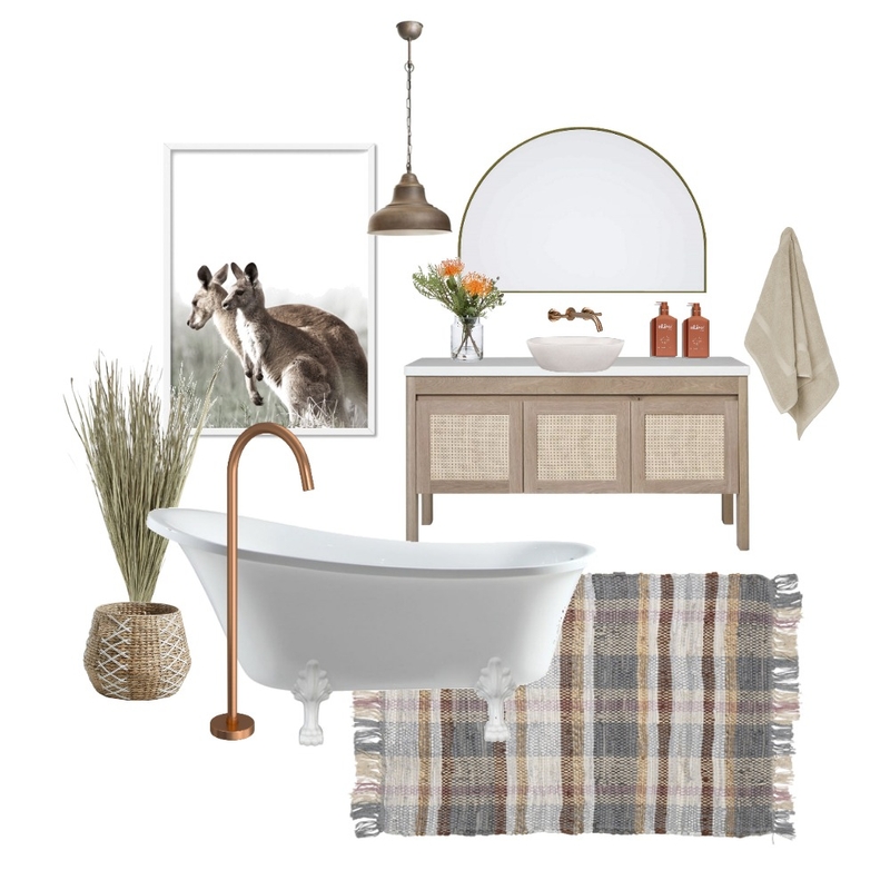 Australian Cottage - Bathroom Mood Board by rubytalaj on Style Sourcebook