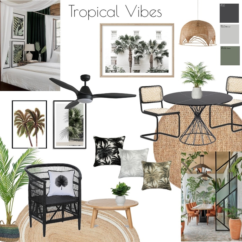 Tropical Vibes Mood Board by Lucey Lane Interiors on Style Sourcebook