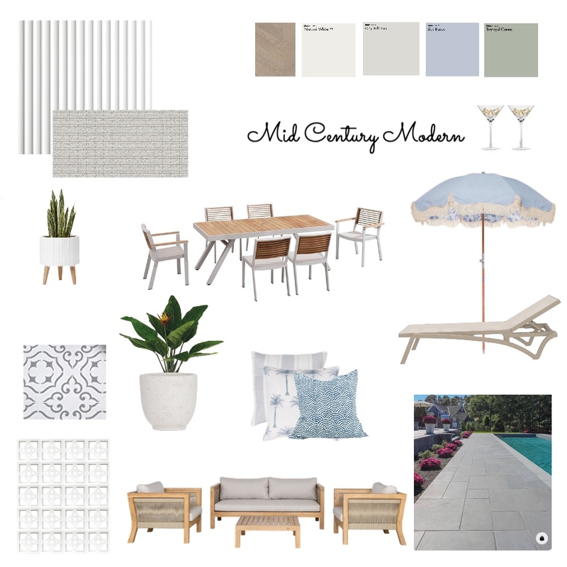 Szuuts Pool Mood Board by Okanagan Interior Design on Style Sourcebook