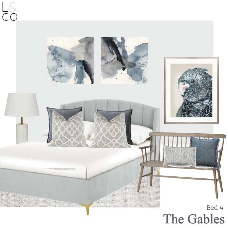 Bevnol Homes 'The Gables' Display Home Bed 4 Mood Board by Linden & Co Interiors on Style Sourcebook