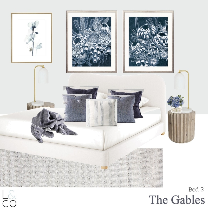 Bevnol Homes 'The Gables' Display Home Bed 4 Mood Board by Linden & Co Interiors on Style Sourcebook