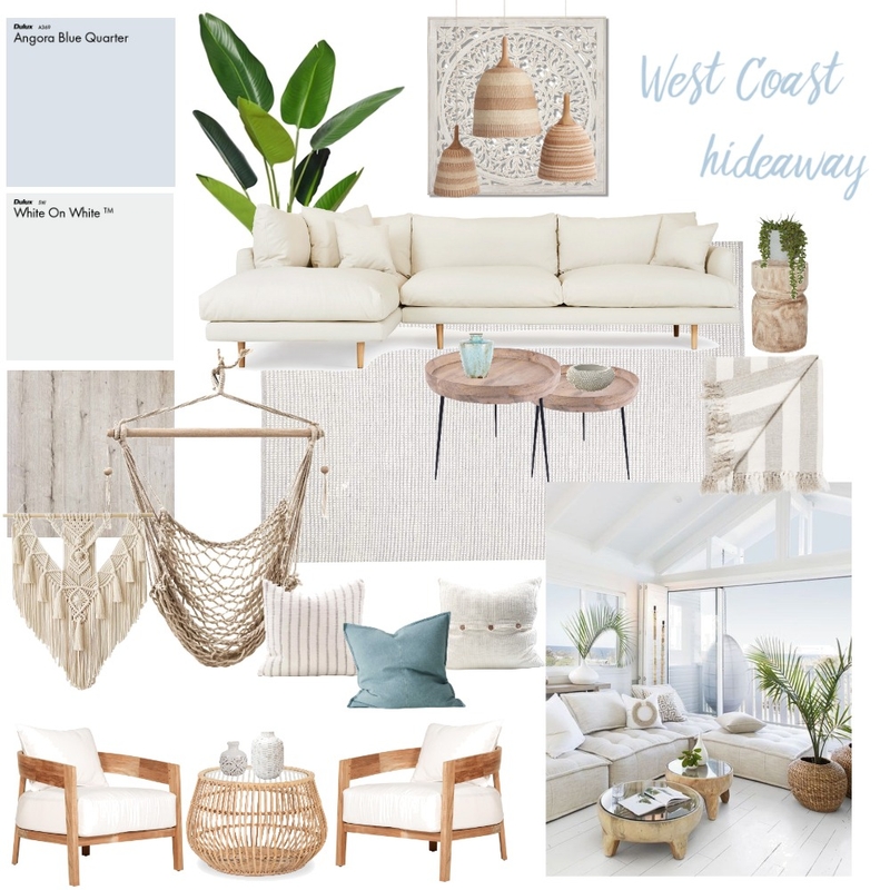 West Coast hideaway final Mood Board by NatalieCook on Style Sourcebook
