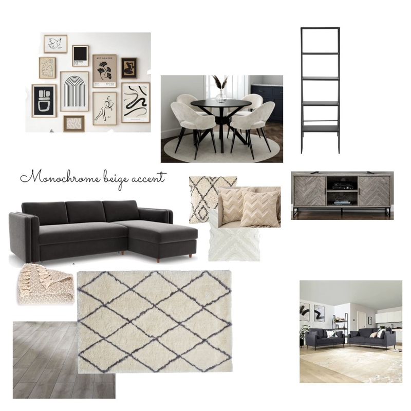 harmony mono beige accent Mood Board by kellyk on Style Sourcebook