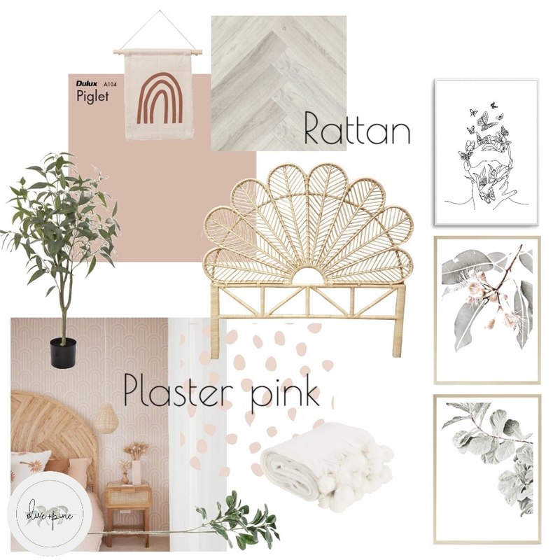 Bare Plaster Mood Board by olive+pine on Style Sourcebook